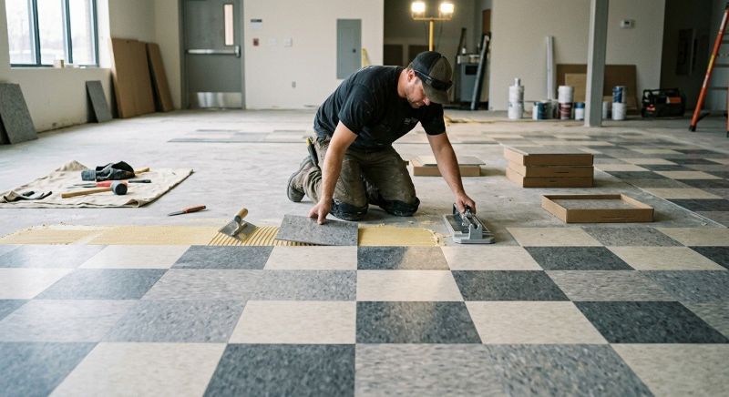 Our team working on Concrete Installation projects in Volusia County, FL