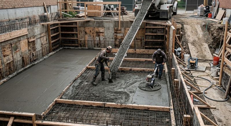 Basement Concrete Installation in Palm Coast, FL