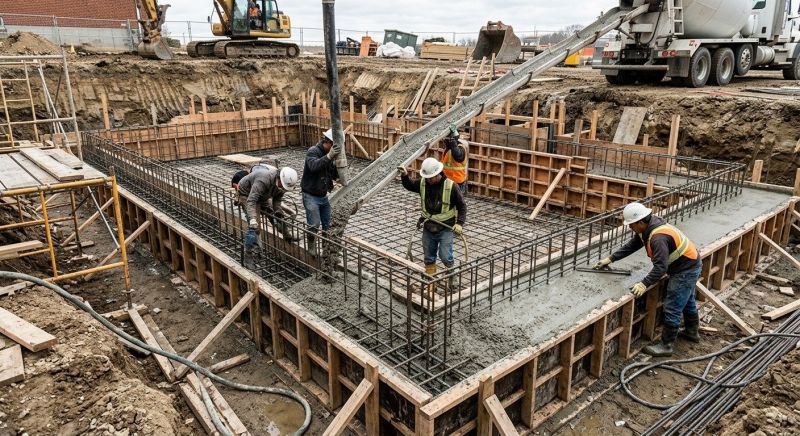 Basement Concrete Pouring in Volusia County, FL