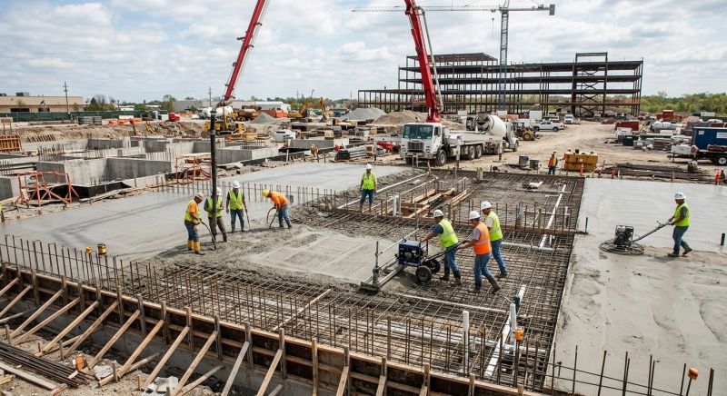 Commercial Slab Construction in Palm Coast, FL