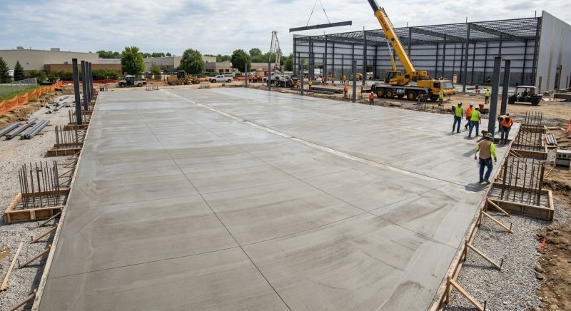 Commercial Slab Installation in Volusia County, FL