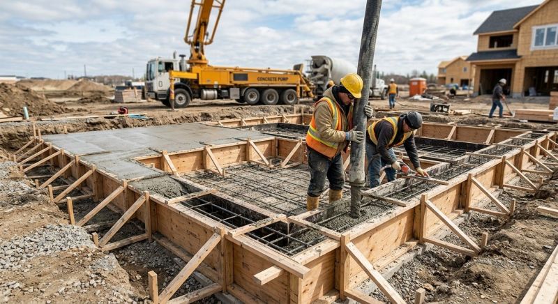 Concrete Foundation Installation in Bunnell, FL