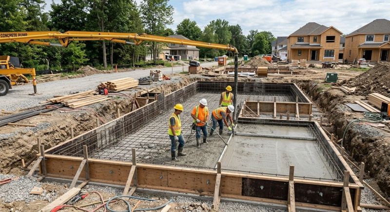 Concrete Foundation Installation in Flagler County, FL