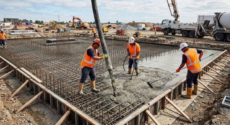 Foundation Wall Pouring in New Smyrna Beach, FL