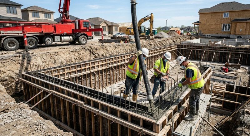 Foundation Wall Pouring in Palm Coast, FL