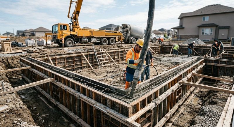 Foundation Wall Pouring in Port Orange, FL