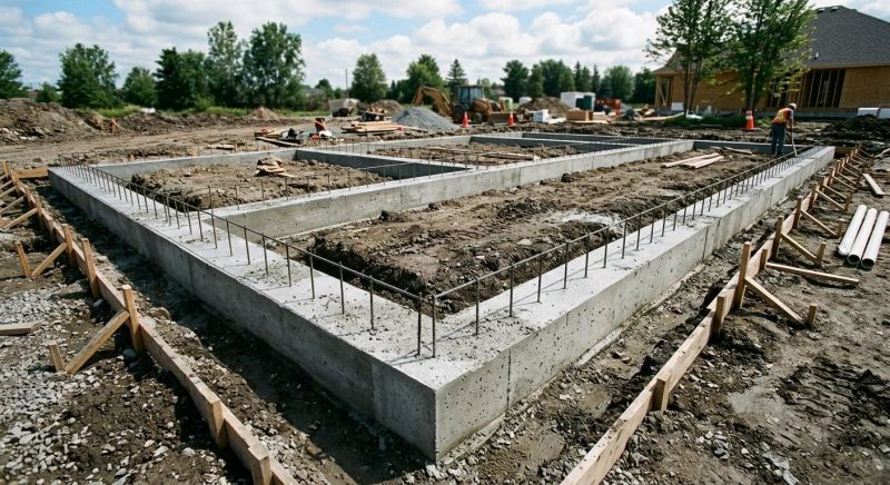 House Footing Construction in Volusia County, FL